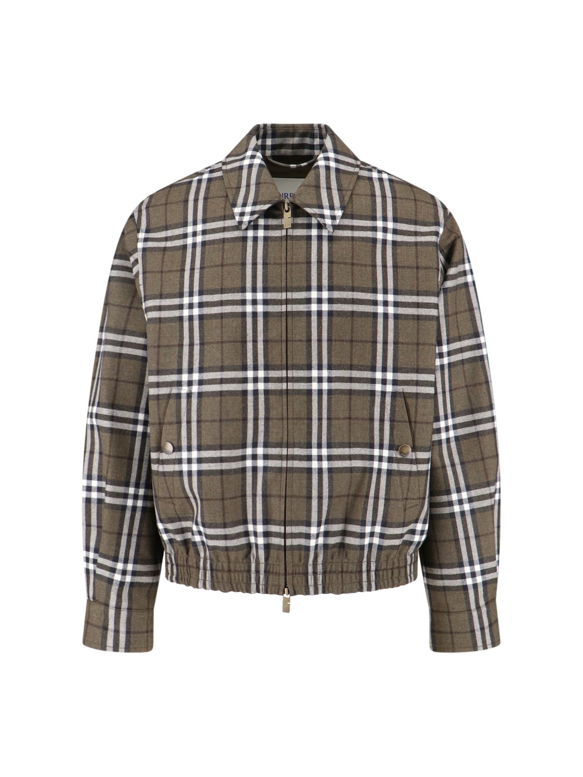 Burberry Harrington Bomber Jacket In Brown