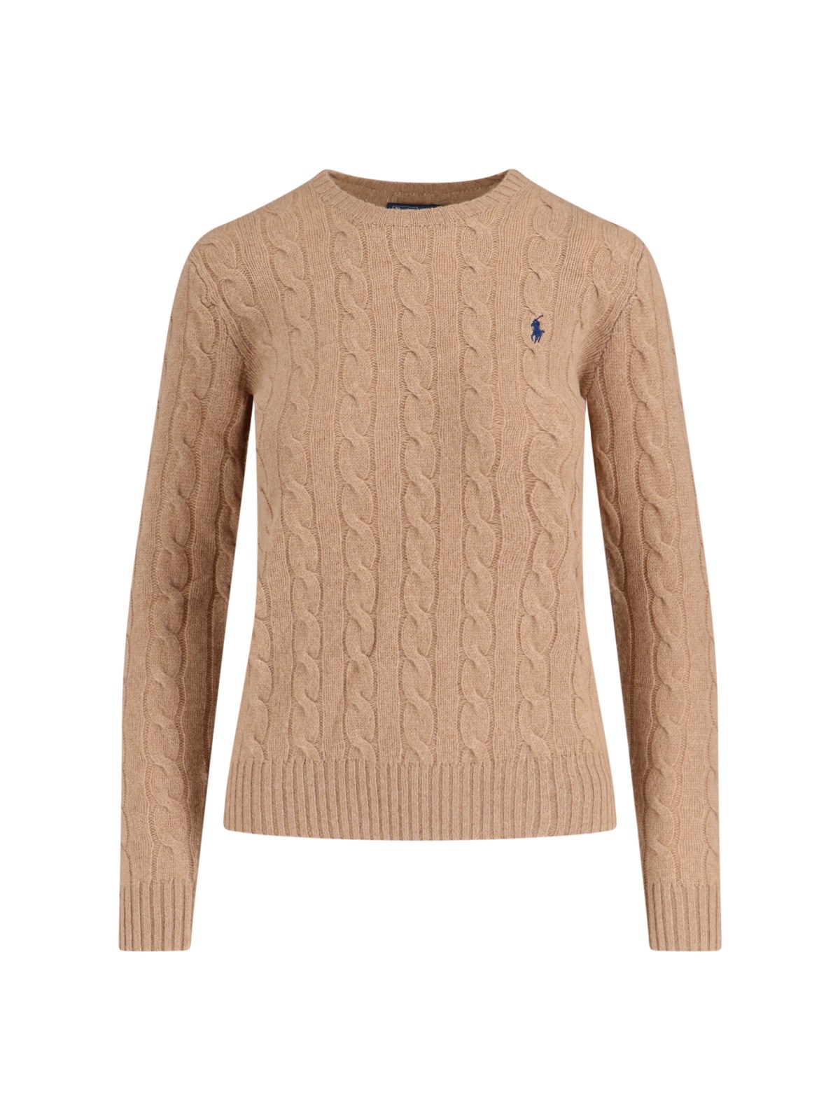 Polo Ralph Lauren Logo Braided Sweater