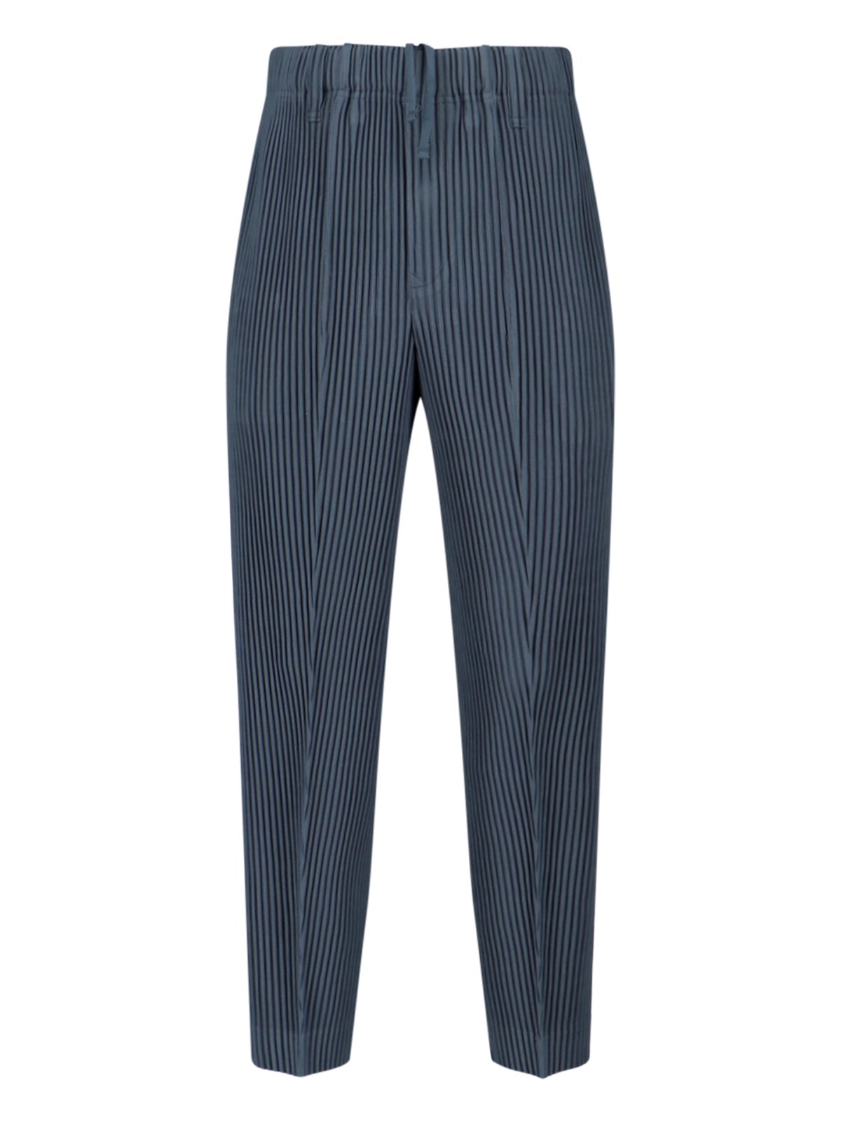Homme Plisse 'compleat Trousers' Pants In Blue