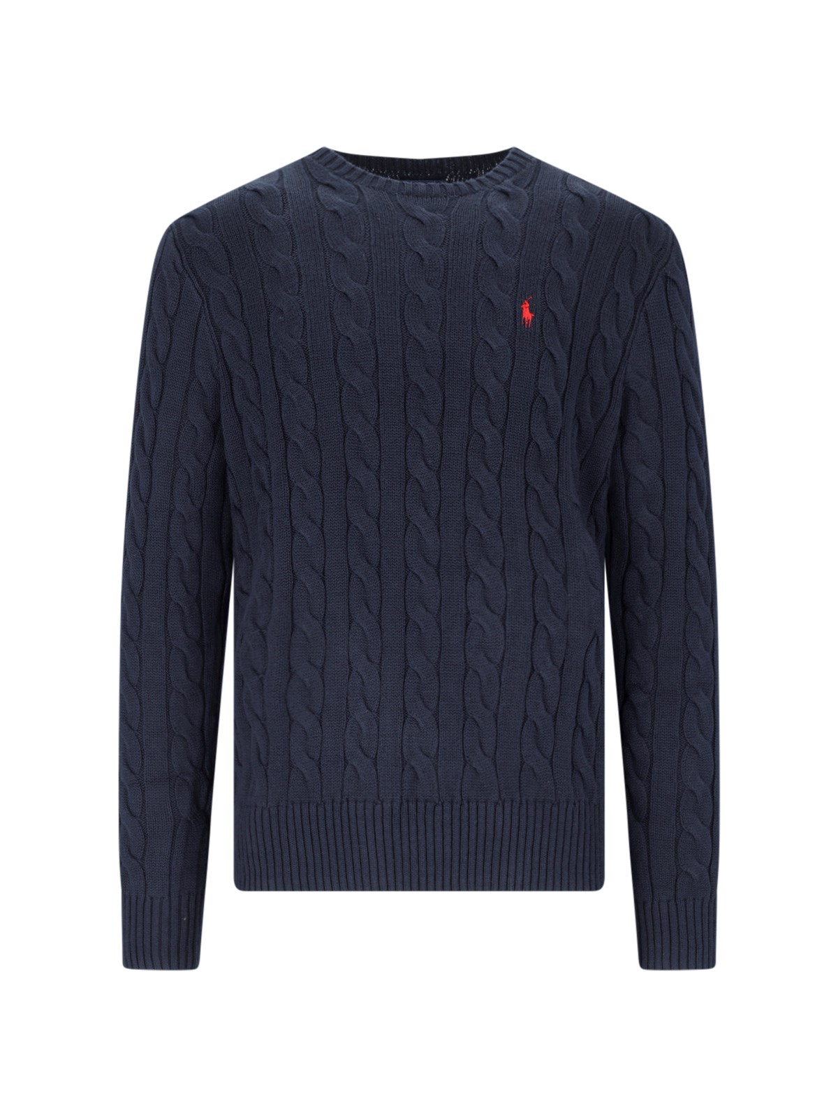 Polo Ralph Lauren Sweater With Embroidery In Blue