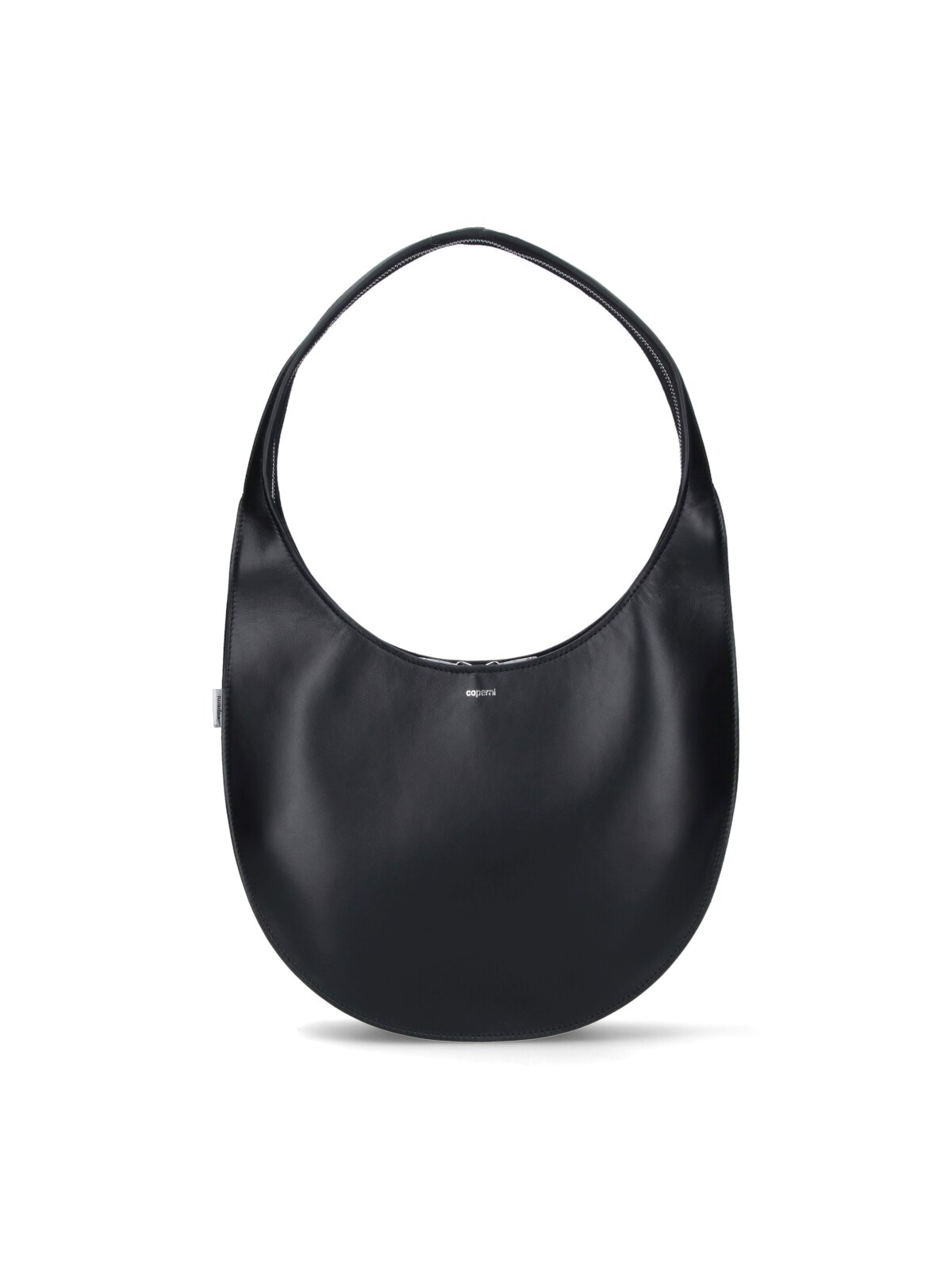 Coperni Women Medium Soft Swipe Leather Shoulder Bag In Black