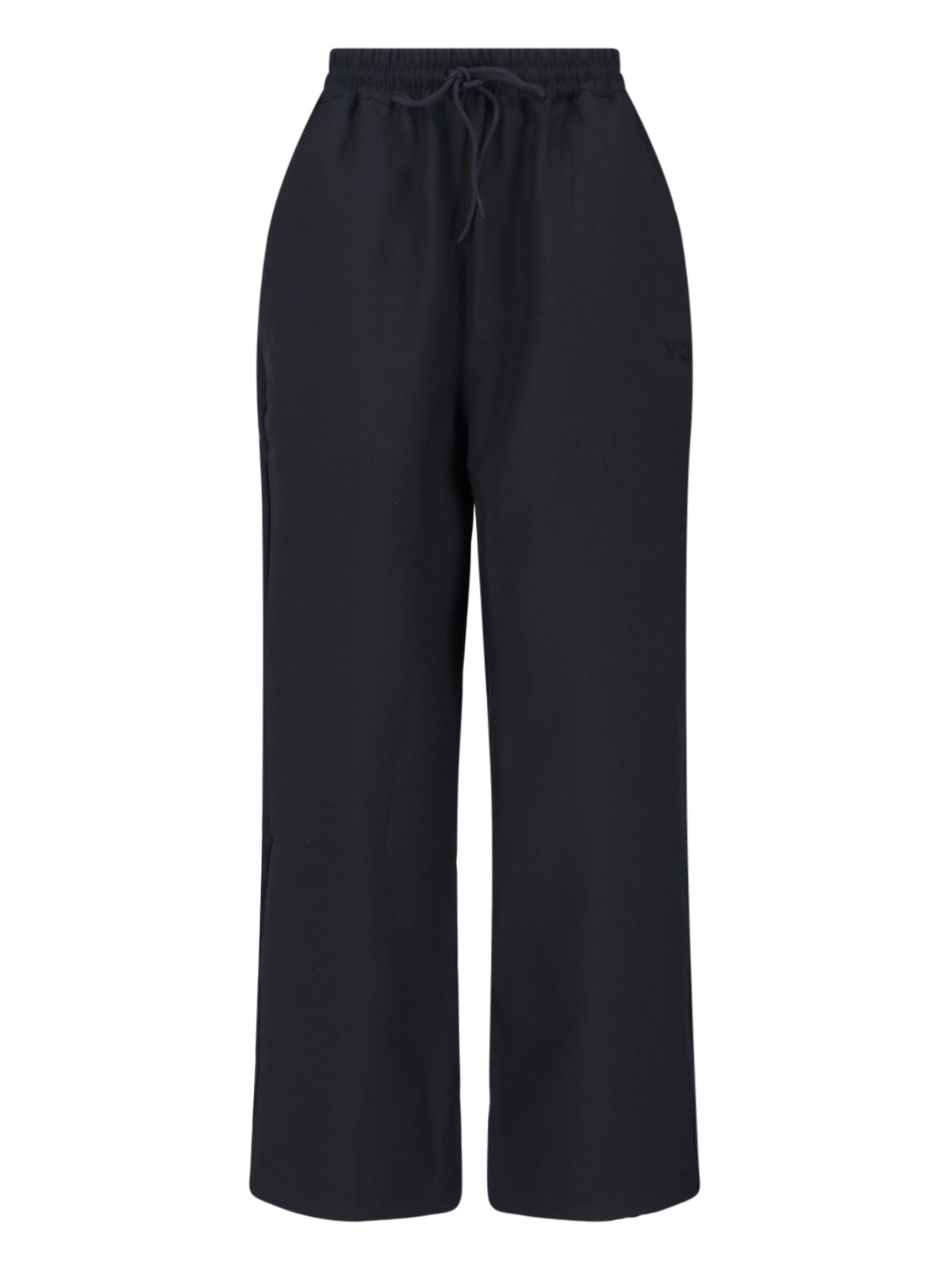 Y-3 Logo Track Pants In Black