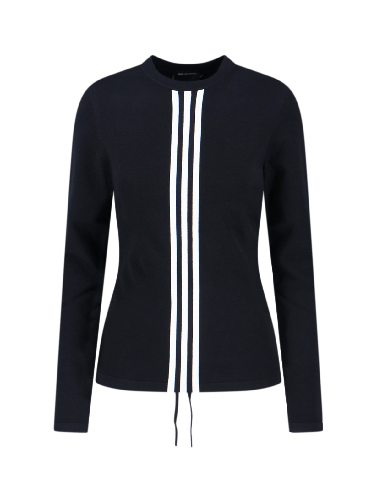 Y-3 Viscose And Recycled Polyester T-shirt In Black
