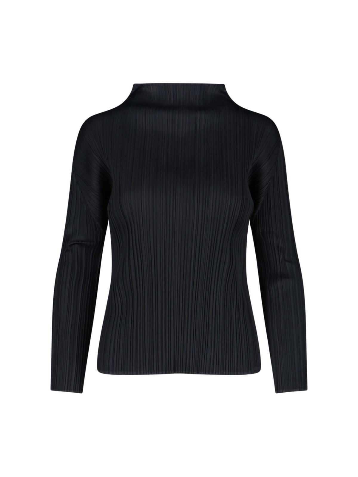 Pleats Please 'plissé' Sweater In Black