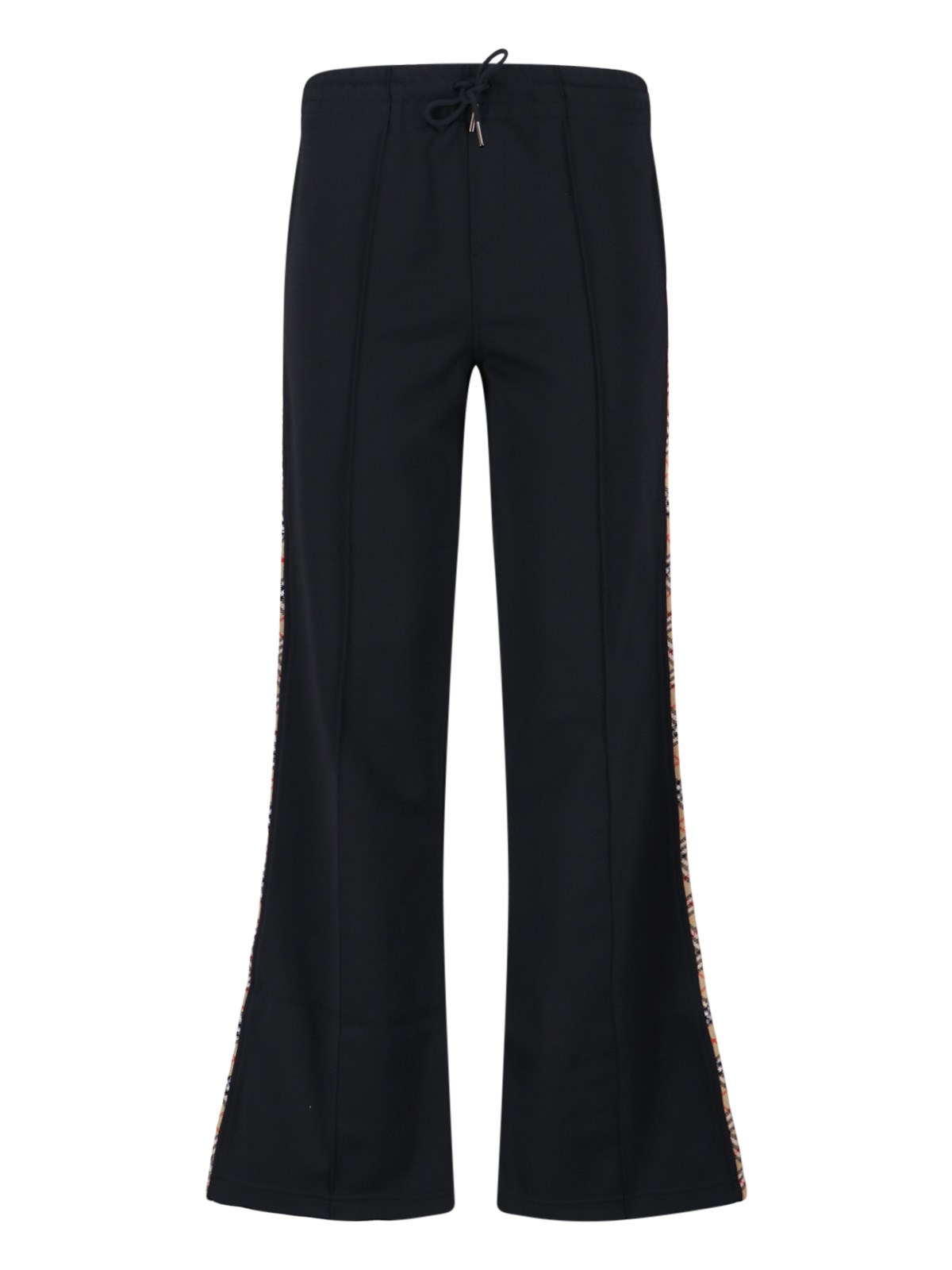 Burberry Logo Track Pants In Black