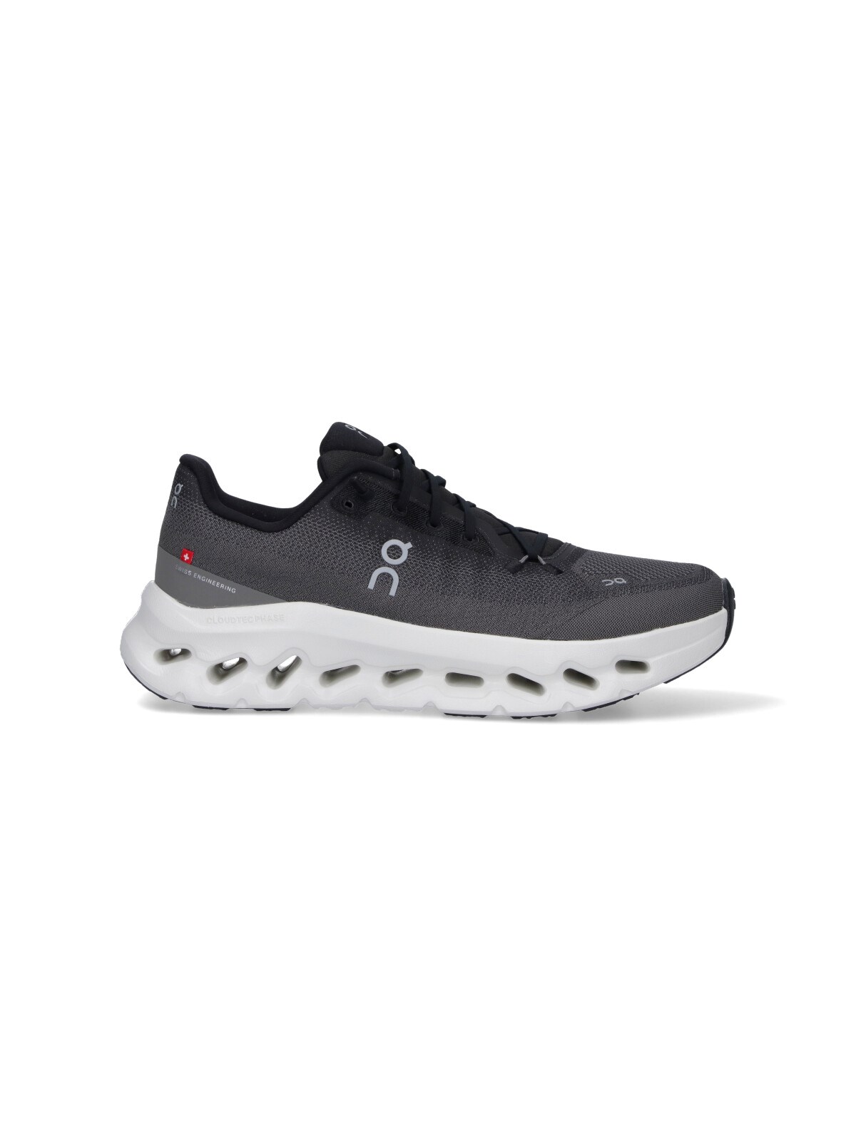 On Dark Grey Sneakers With Breathable Upper In Multi