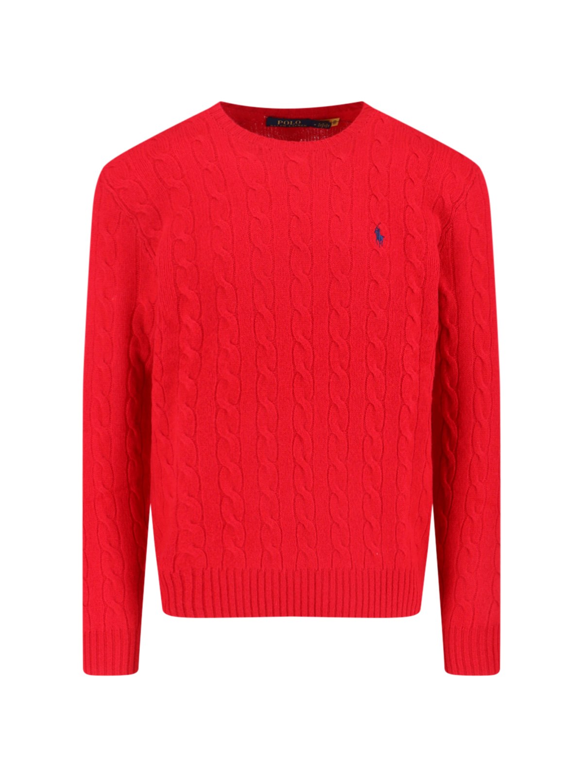 Polo Ralph Lauren Logo Braided Sweater