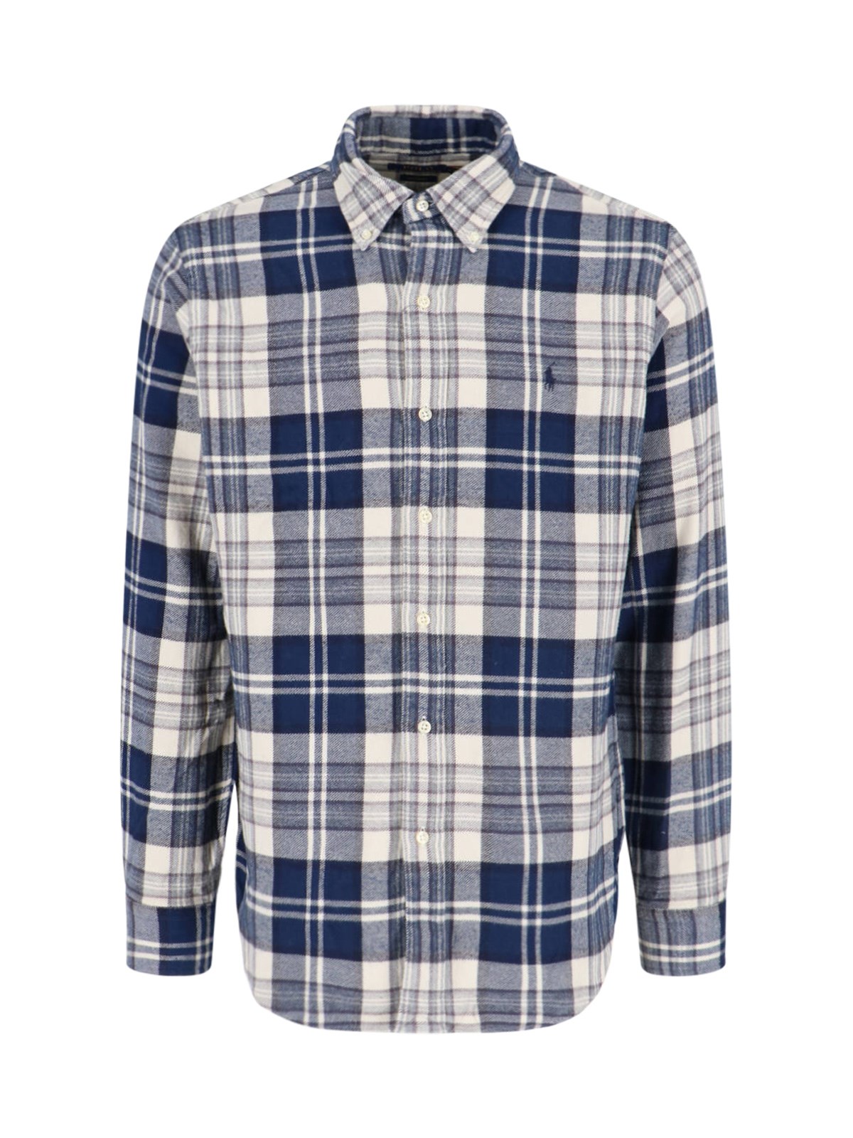 Polo Ralph Lauren Checked Button In Multi
