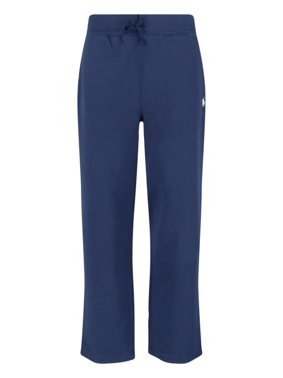 Polo Ralph Lauren Relaxed-fit Sweatpants With Drawstring Waist And Embroidered Logo In Blue
