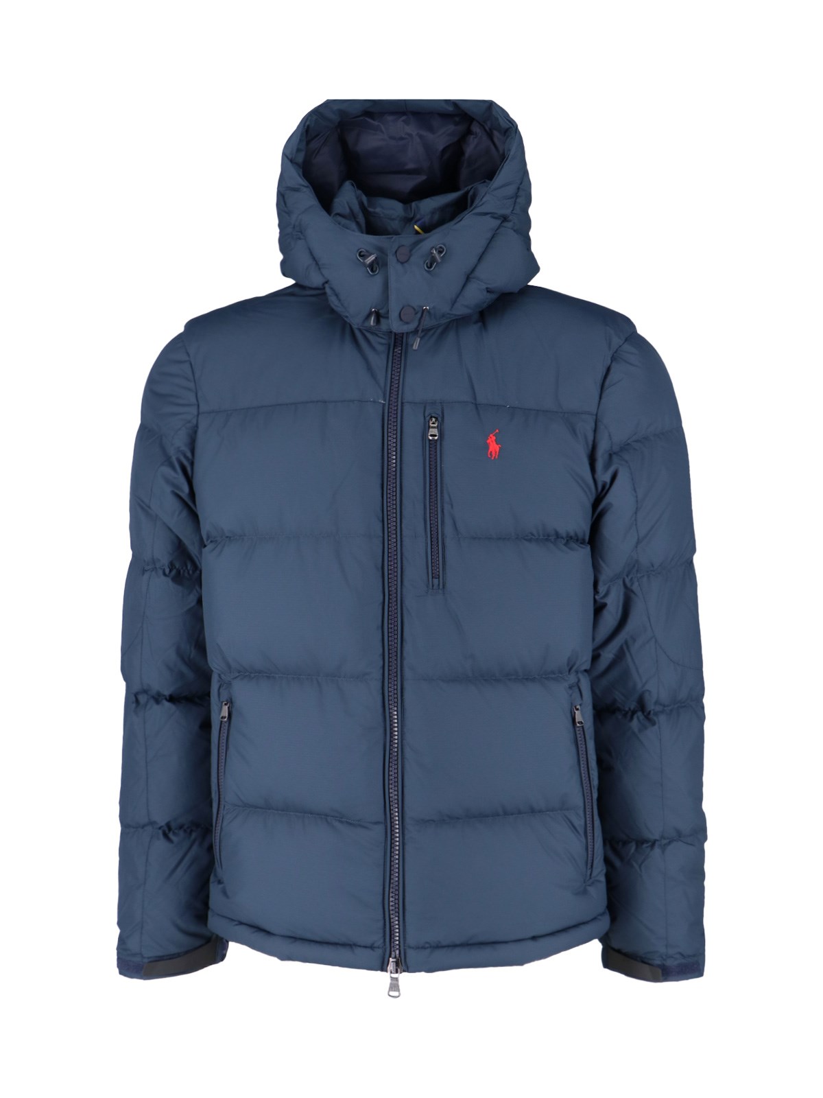 Polo Ralph Lauren Gorham Water-repellent Ripstop Fabric Down Jacket Clothing In Blue
