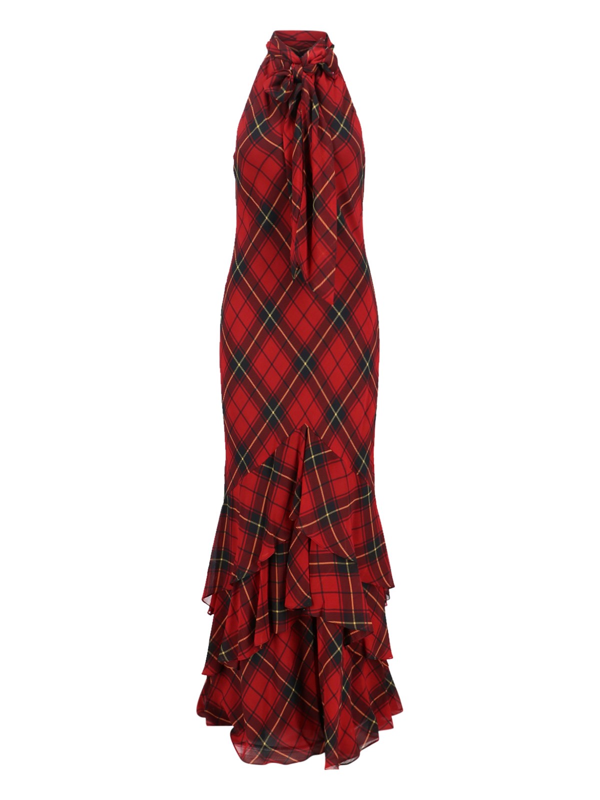 Ralph Lauren Maxi Dress In Red