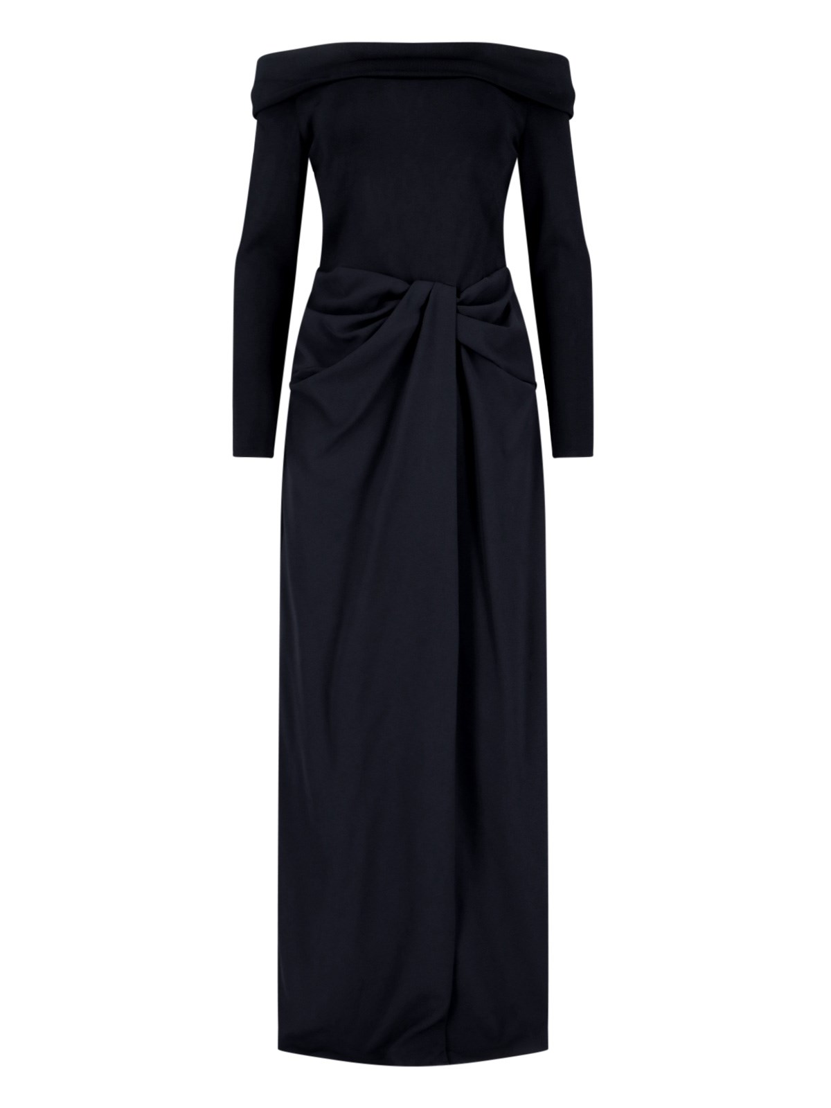 Ralph Lauren Viscose Maxi Dress In Blue