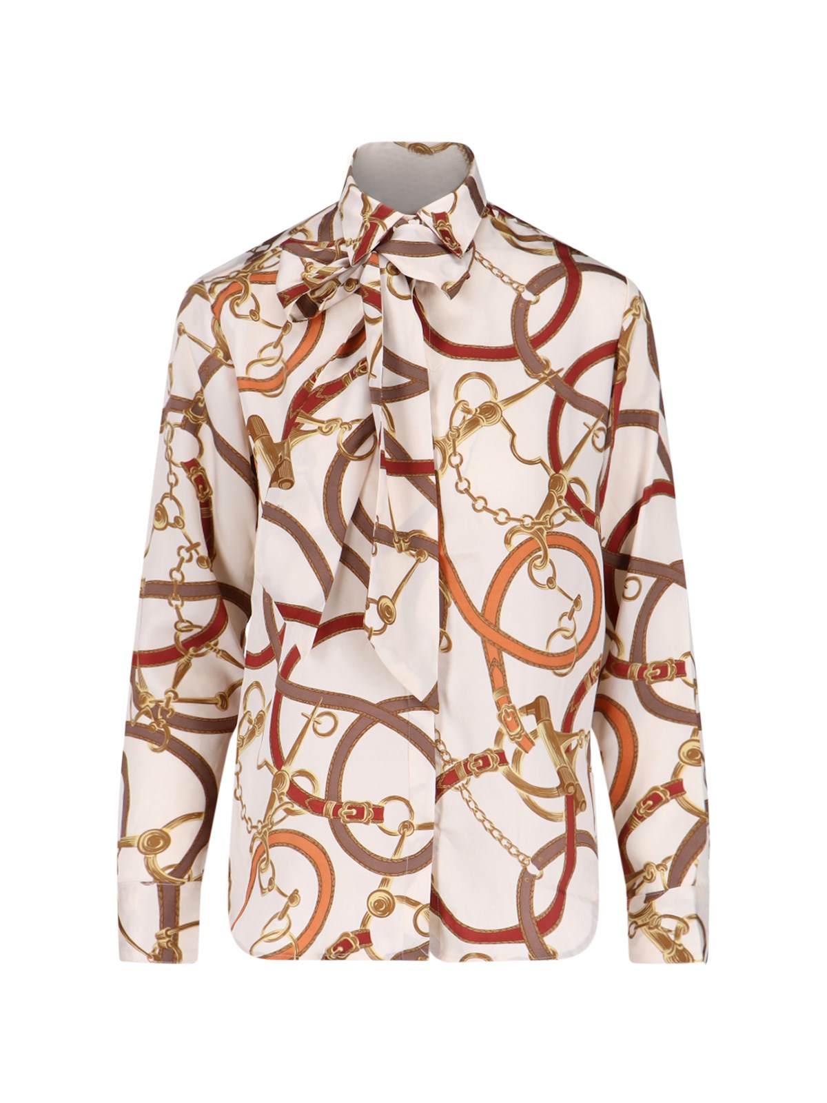 Ralph Lauren Chain-print Shirt In Multi
