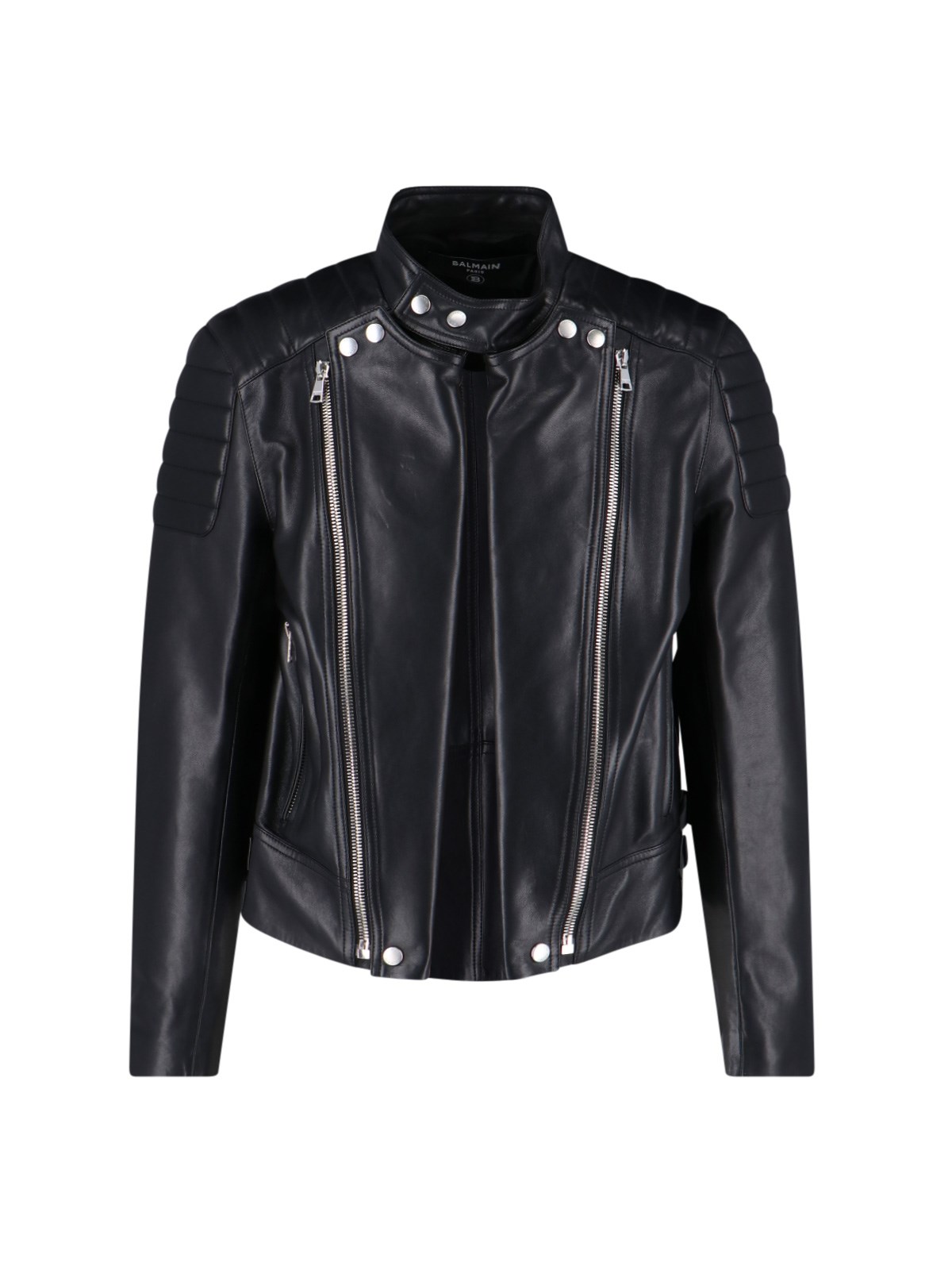 Balmain Leather biker jacket available on SUGAR - 193912