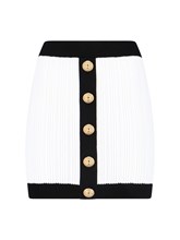 【送料&関税込】Balmain Viscose-blend Knit Miniskirt Balmain Viscose blend mini skirt available on SUGAR - 193922