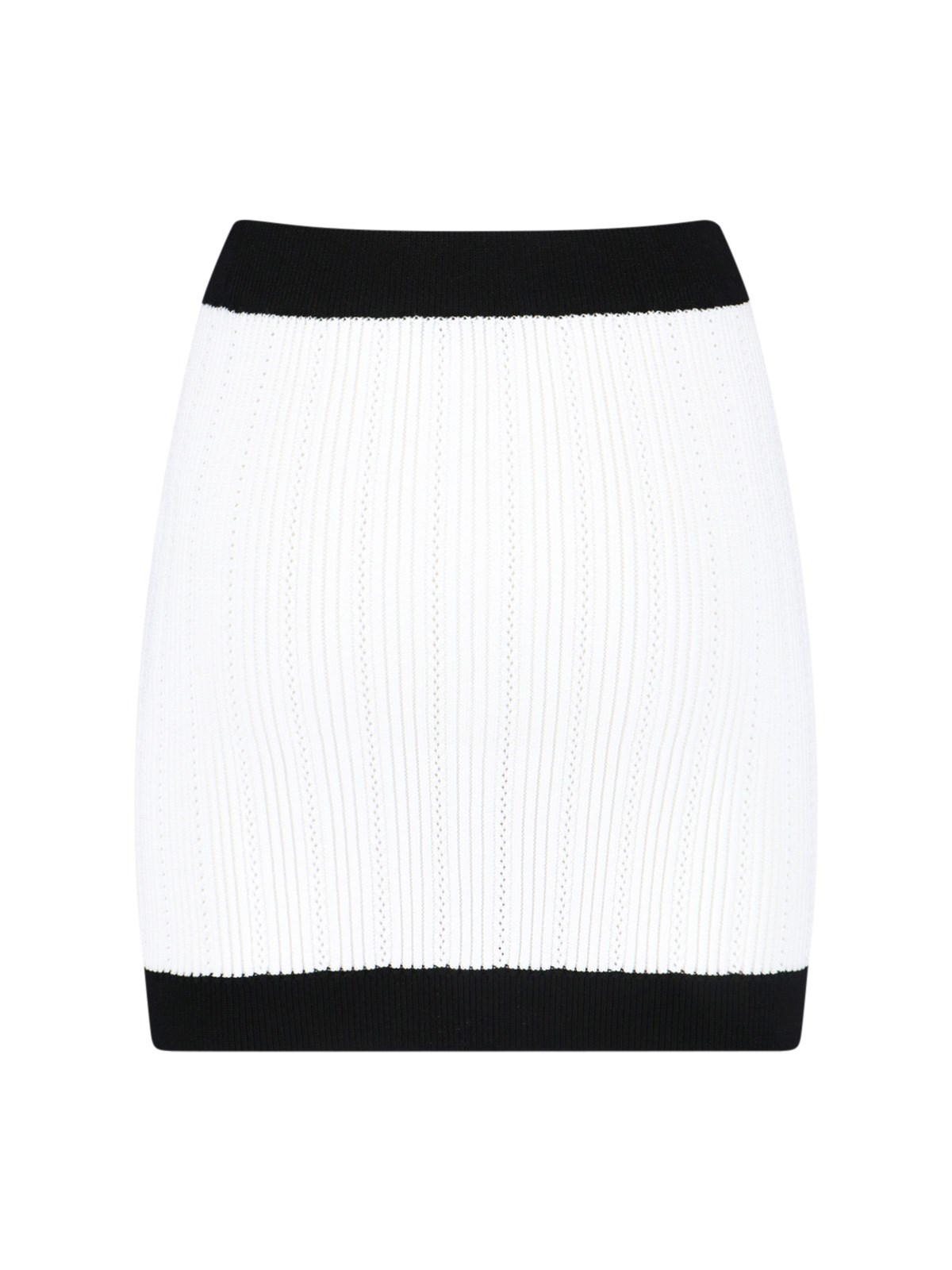 【関税＆送料込み】Balmain Viscose Blend Miniskirt Balmain Viscose blend mini skirt available on SUGAR - 193922