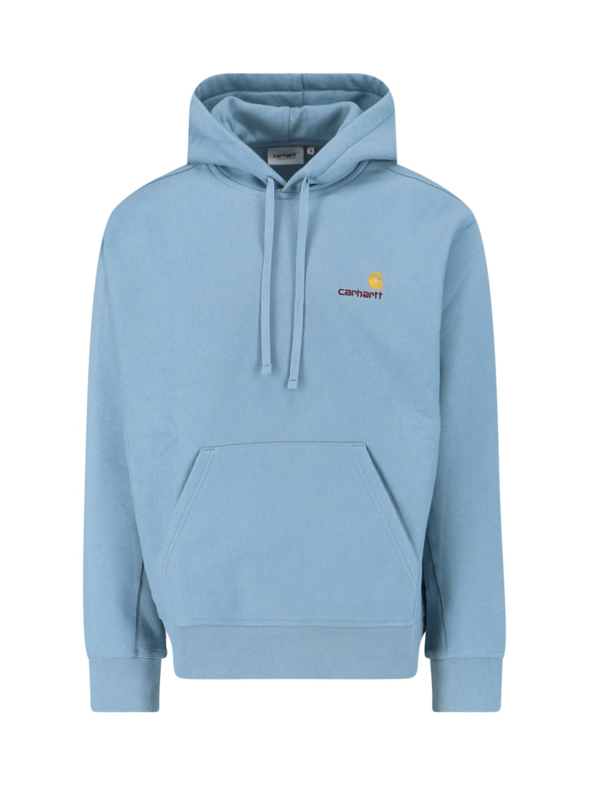 Carhartt "american Script" Hoodie In Blue