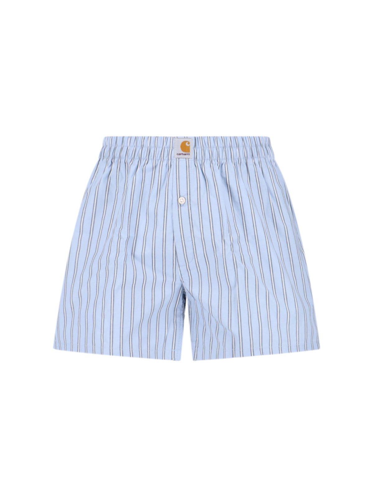 Carhartt Striped Boxer Shorts In Blue