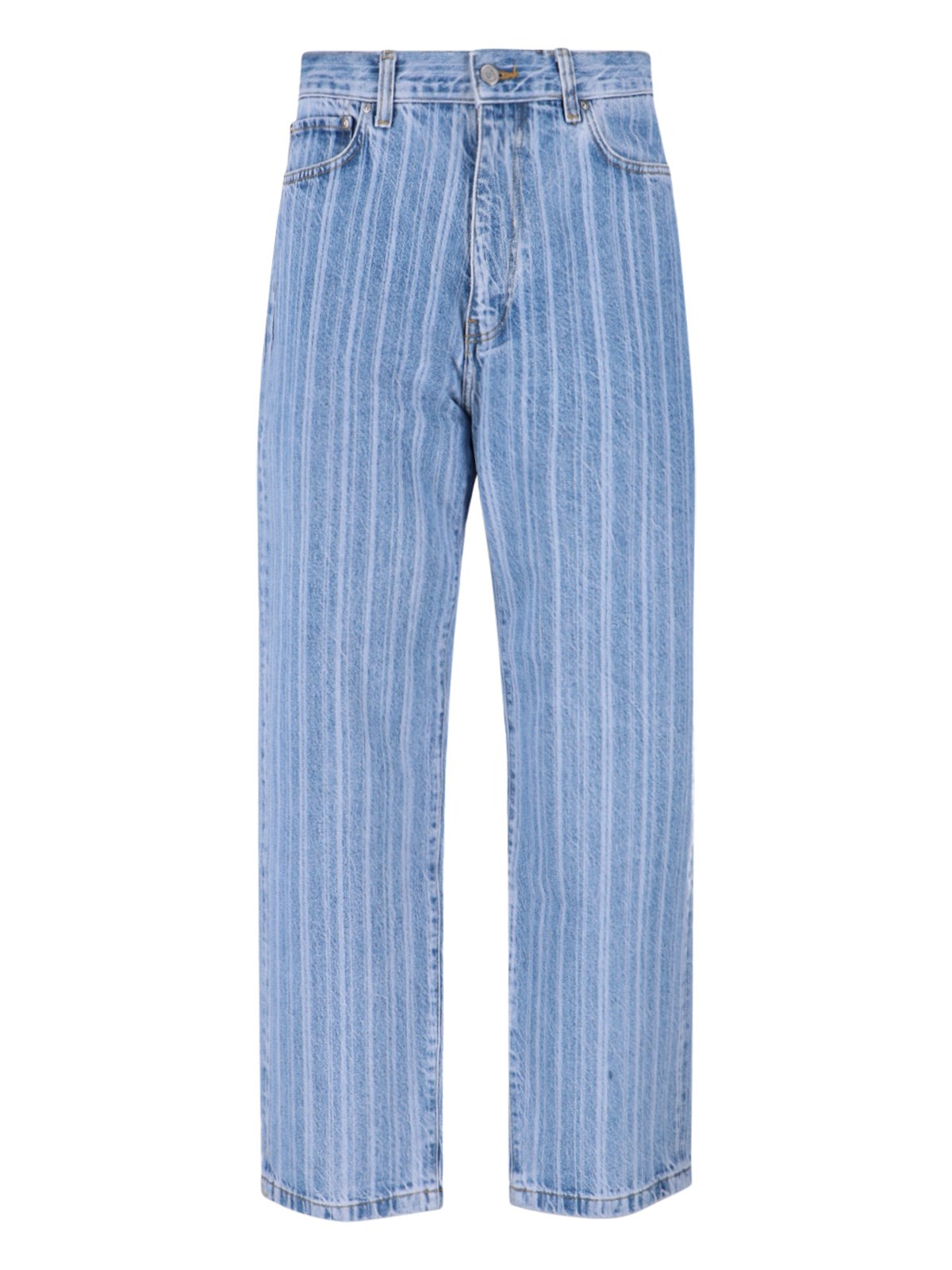Carhartt Rylan Loose Tapered Cotton Jeans In Blue