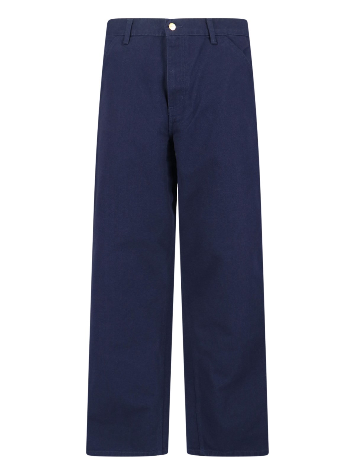 Carhartt Straight-leg Trousers In Blue