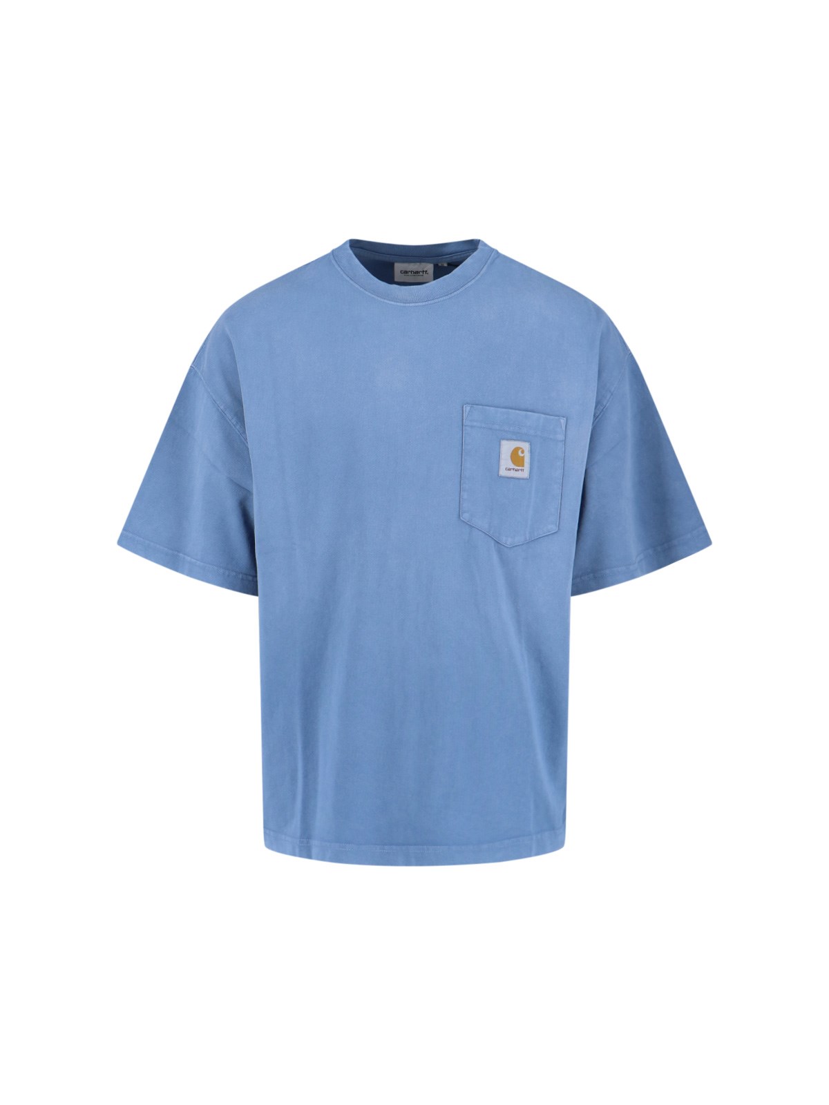 Carhartt Mens Sorrent Hudson Crewneck Cotton-jersey T-shirt In Blue