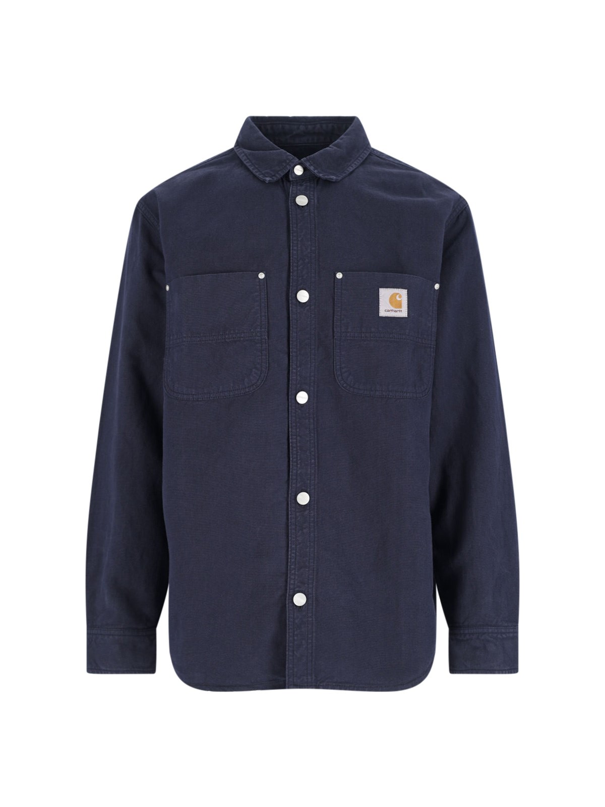 Carhartt George Denim Shirt Jacket In Blue