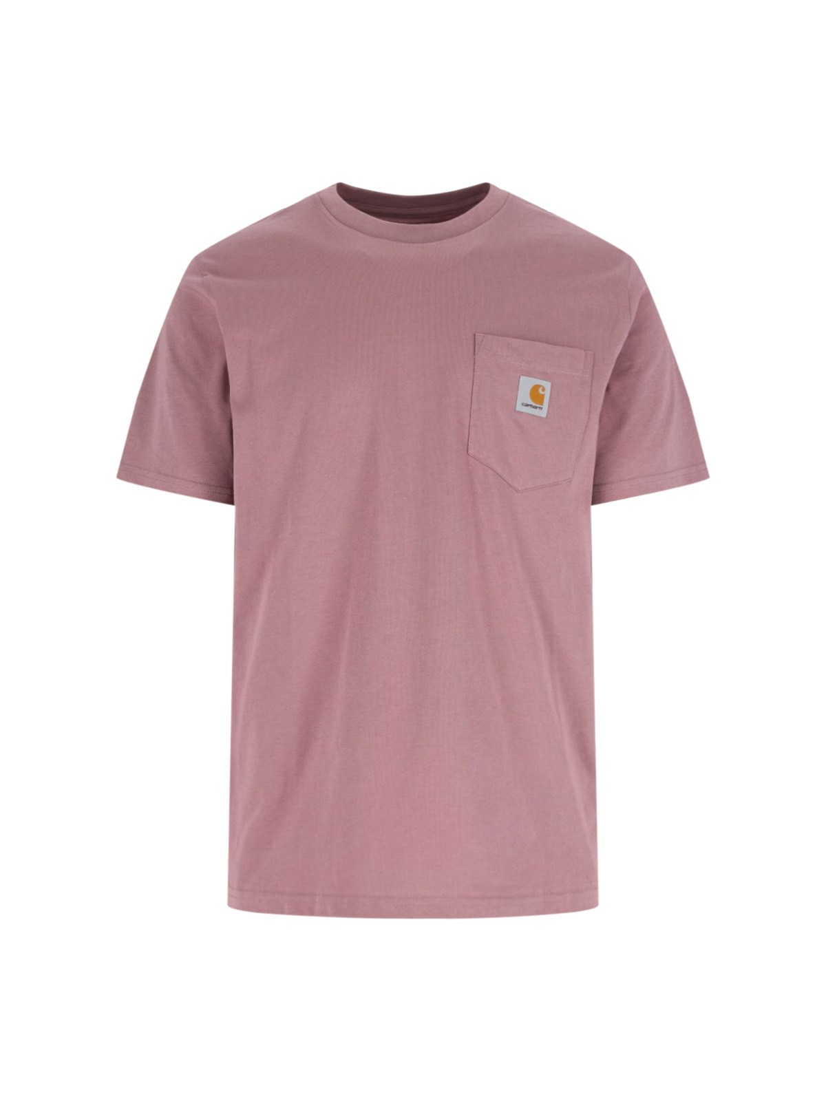 Carhartt Short Sleeve Pocket T Shirt Daphne In Pink