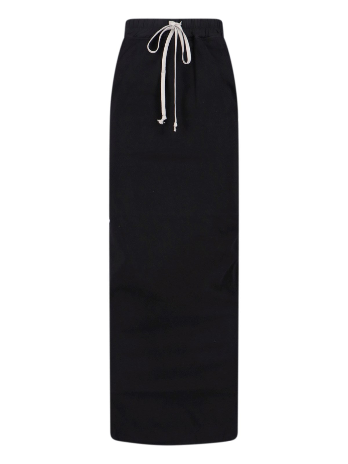 Rick Owens Drkshdw Maxi Sheath Skirt In Black