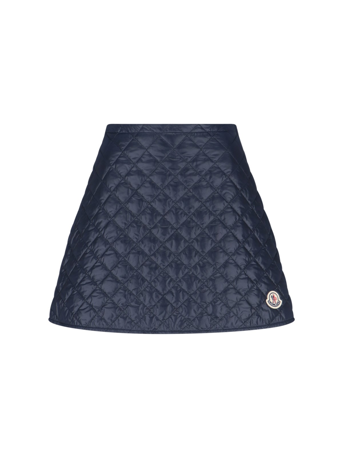 Moncler Logo Mini Skirt In Blue