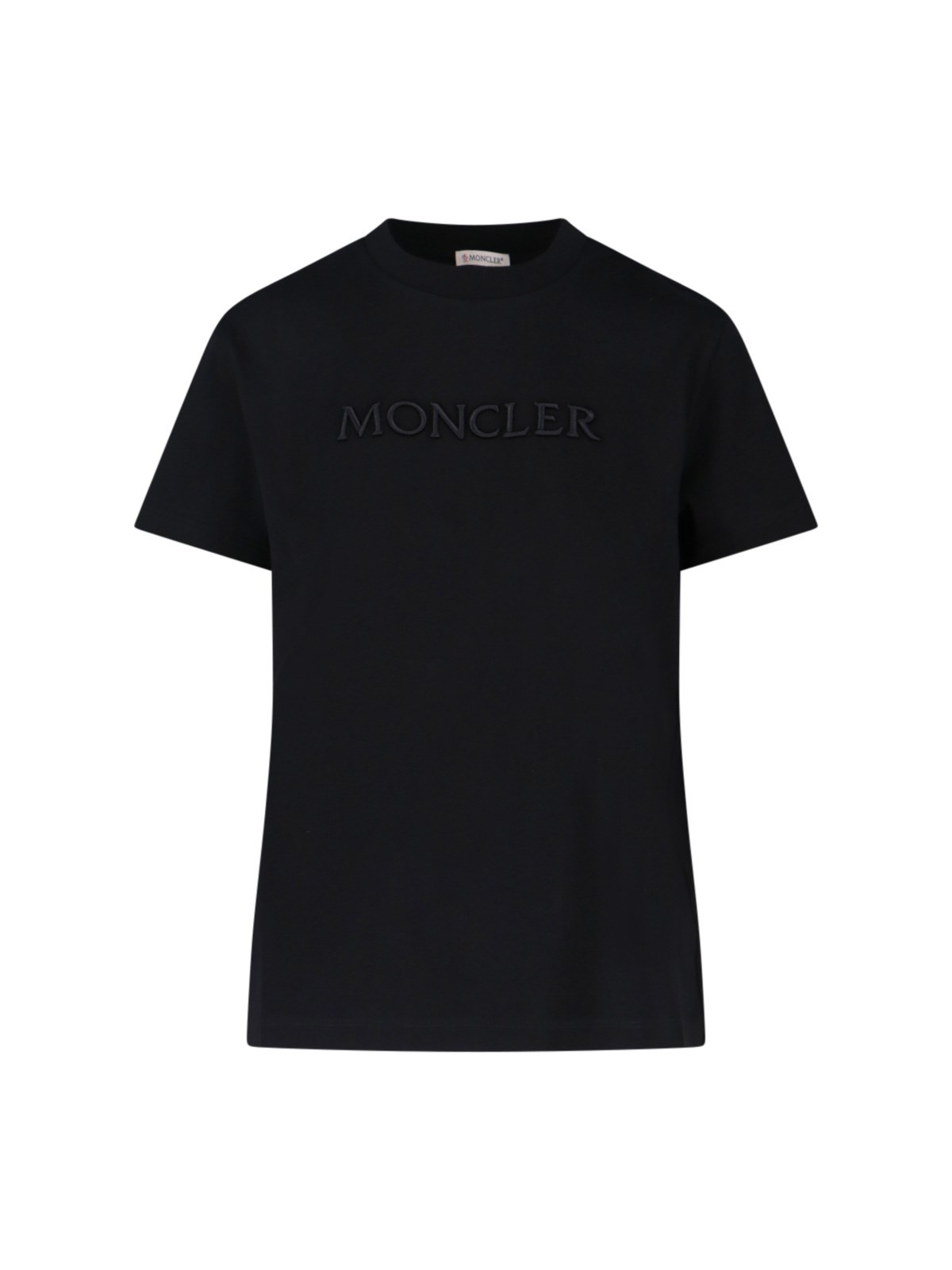 Moncler Logo T-shirt In Black