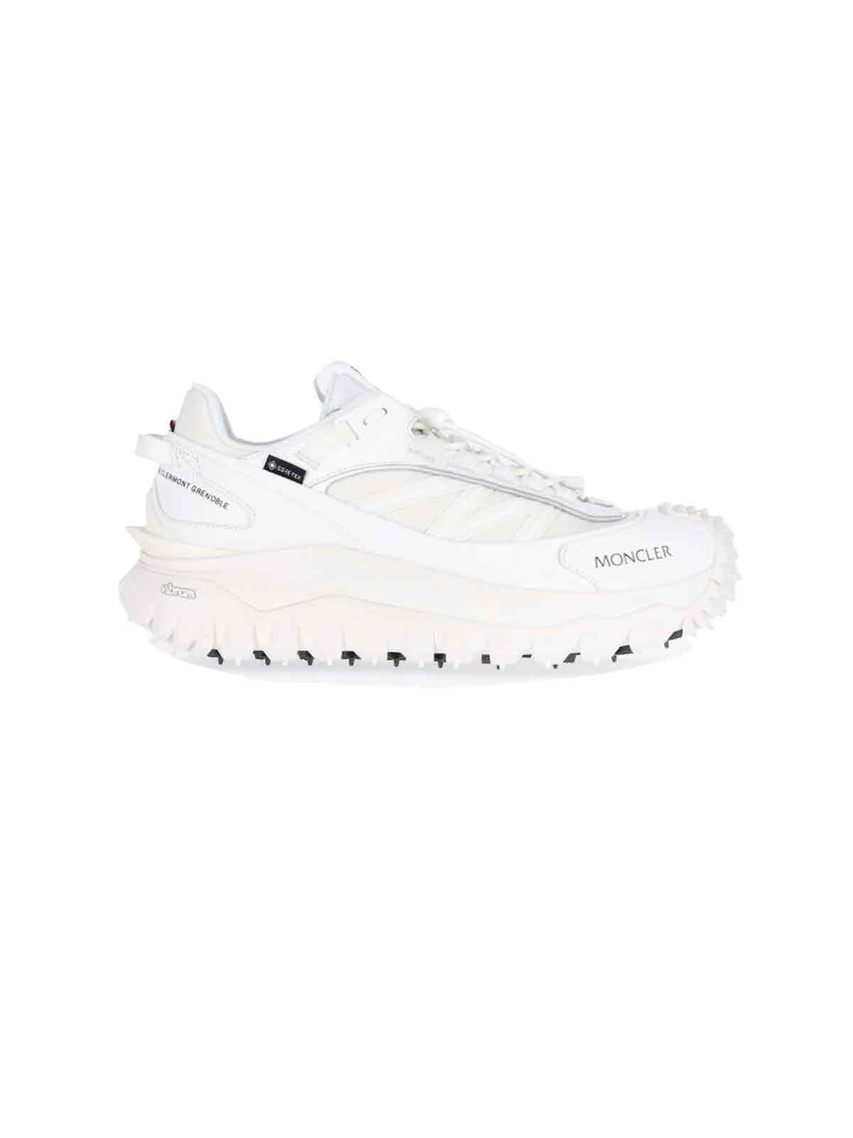 Moncler Trailgrip Gtx Waterproof Sneakers In White