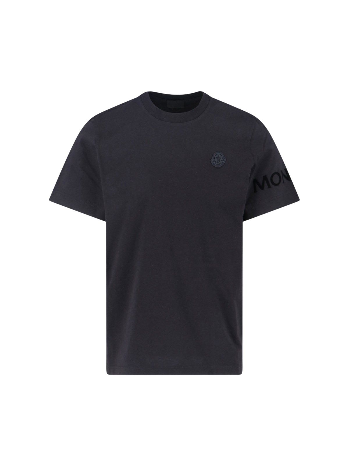 Moncler Logo T-shirt In Black