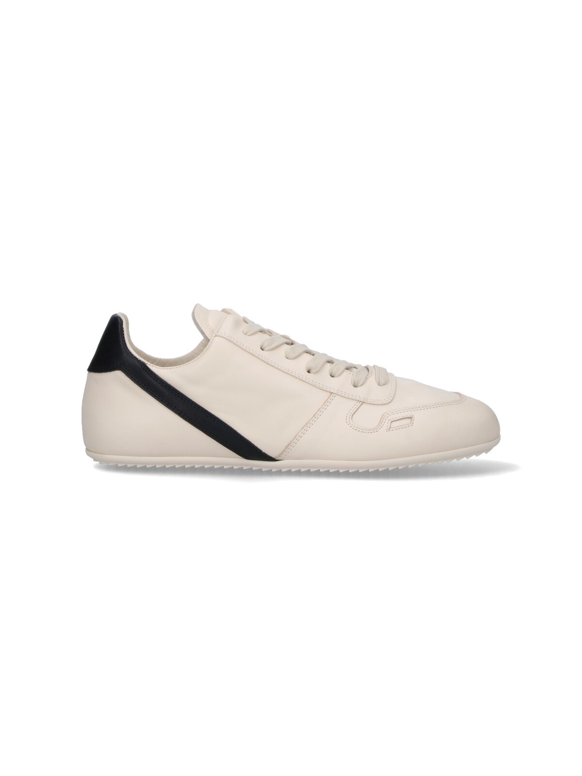 Rick Owens Sneakers Milk-black In White