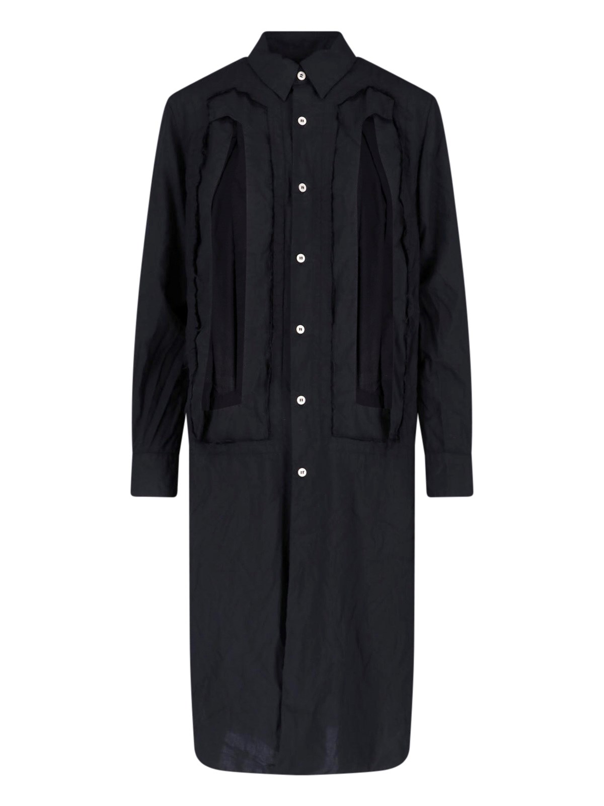 Comme des Garcons Cut-Out Midi Dress