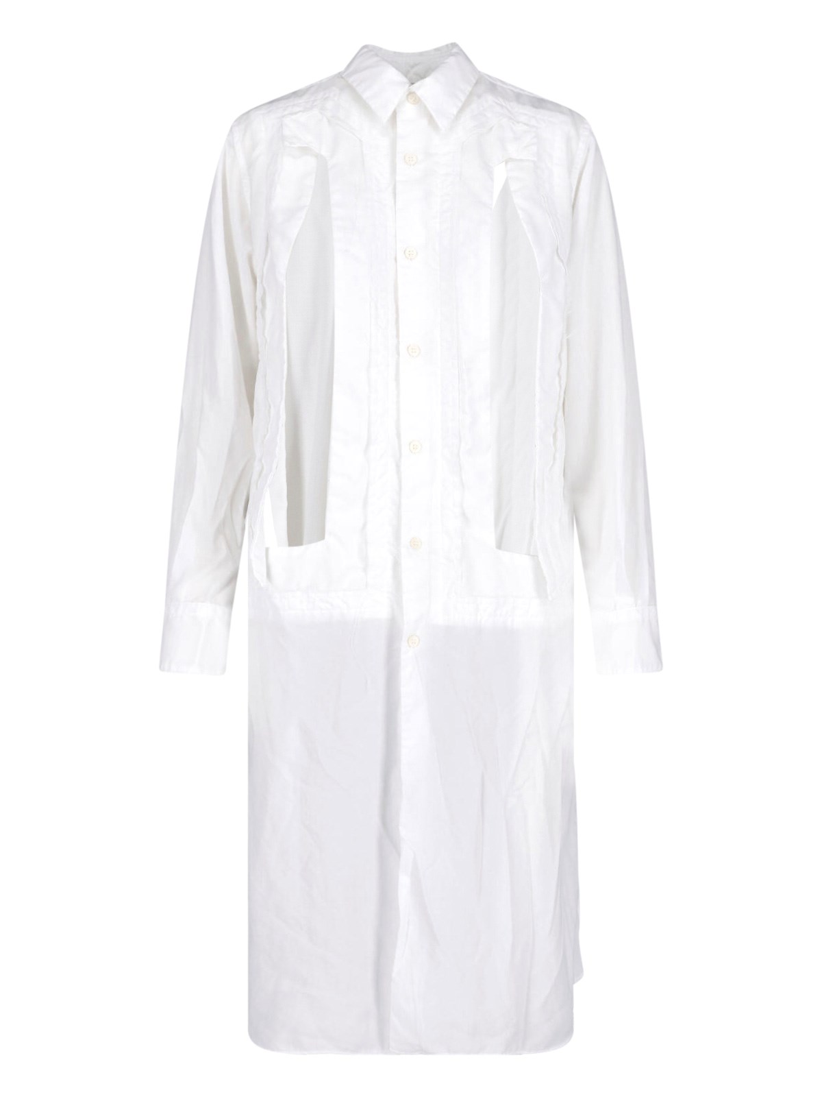 Comme des Garcons Cut-Out Midi Dress