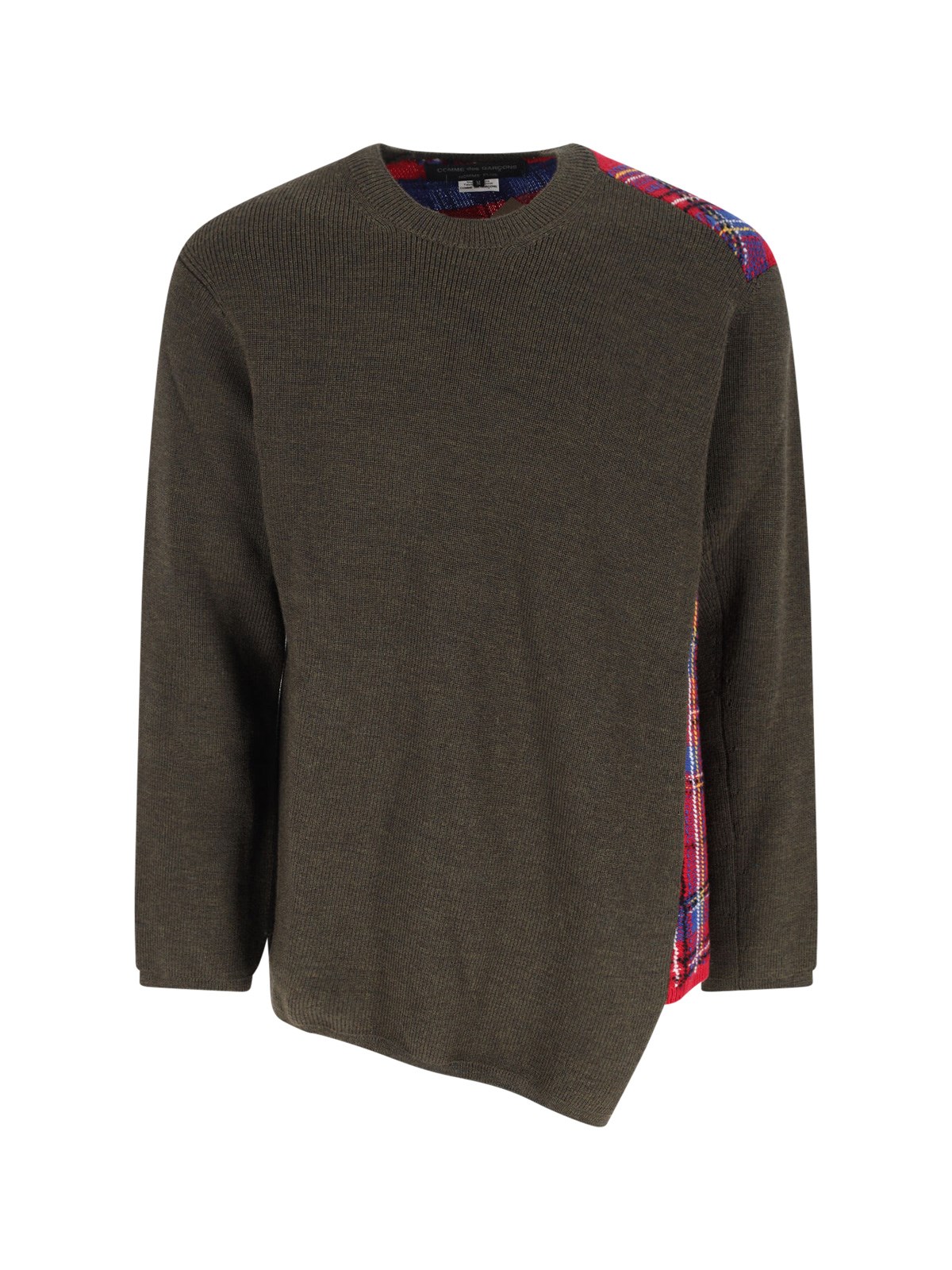 Comme Des Garçons Homme Deux Wool Sweater In Multi
