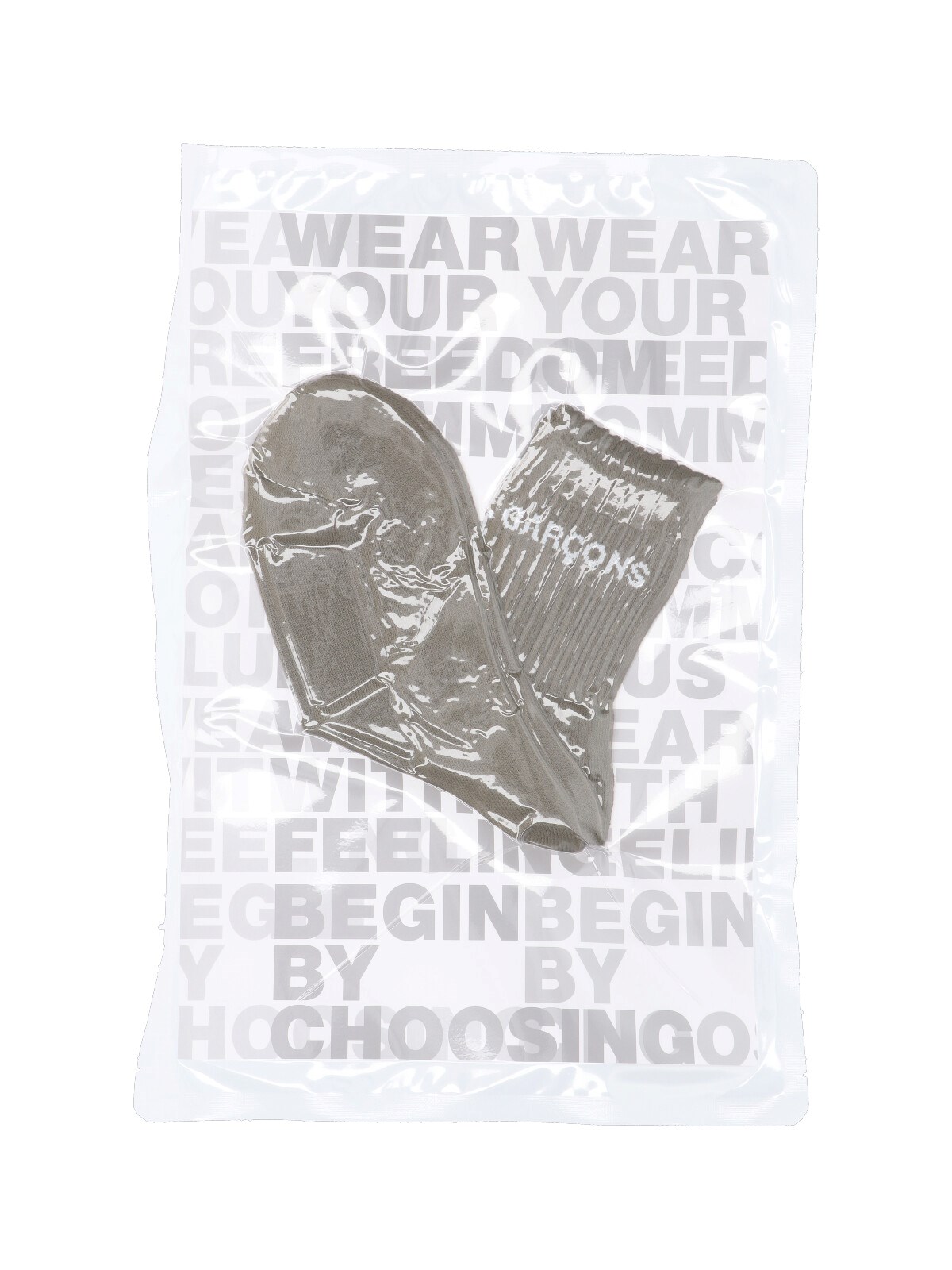 Comme des Garcons Homme Plus Logo Socks