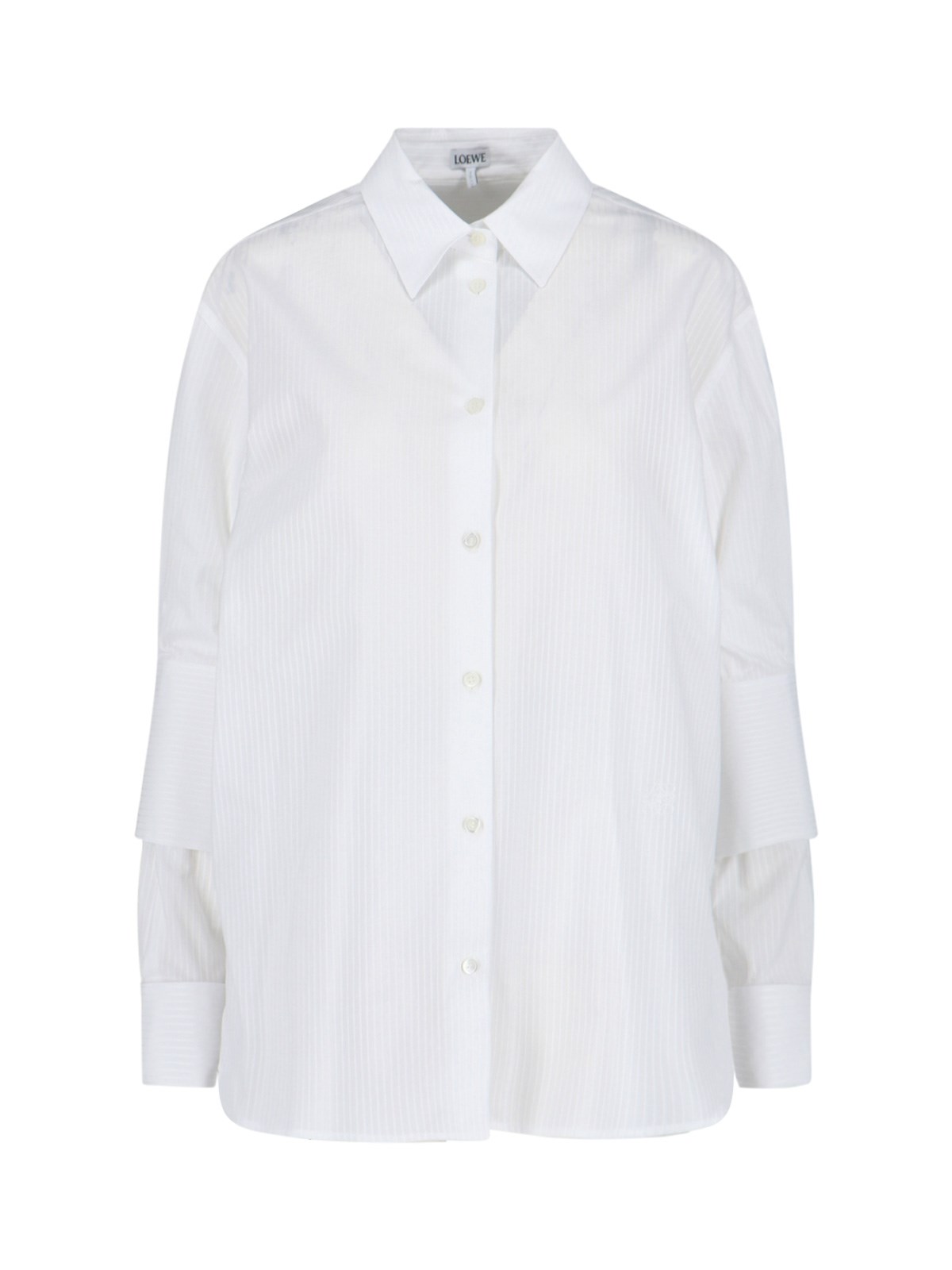 Loewe Cotton Shirt In White