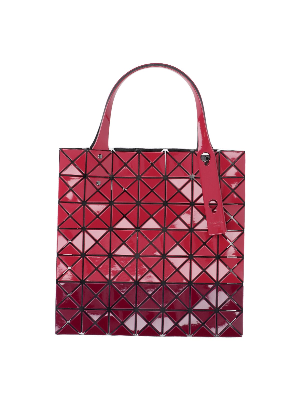 Bao Bao 'prism' Tote Bag In Red