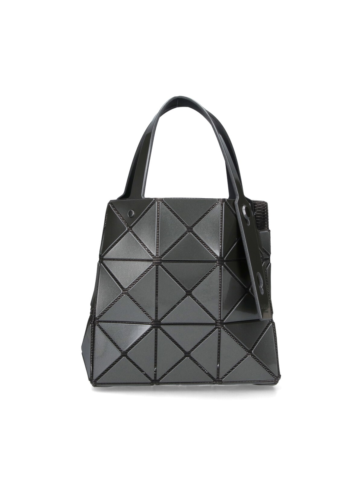 Bao Bao 'carat' Handbag In Gray