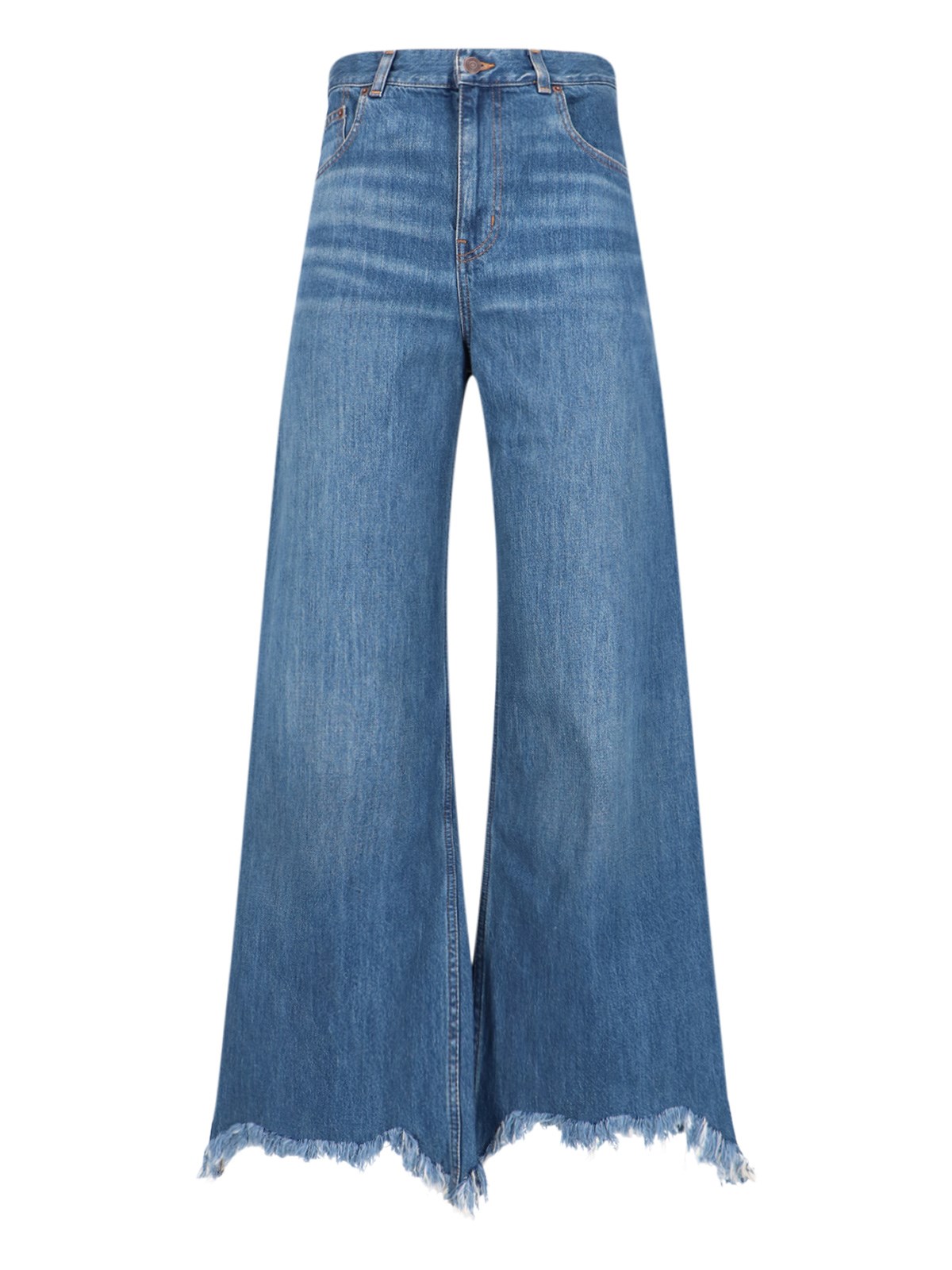 Chloé Wide-leg Jeans In Blue