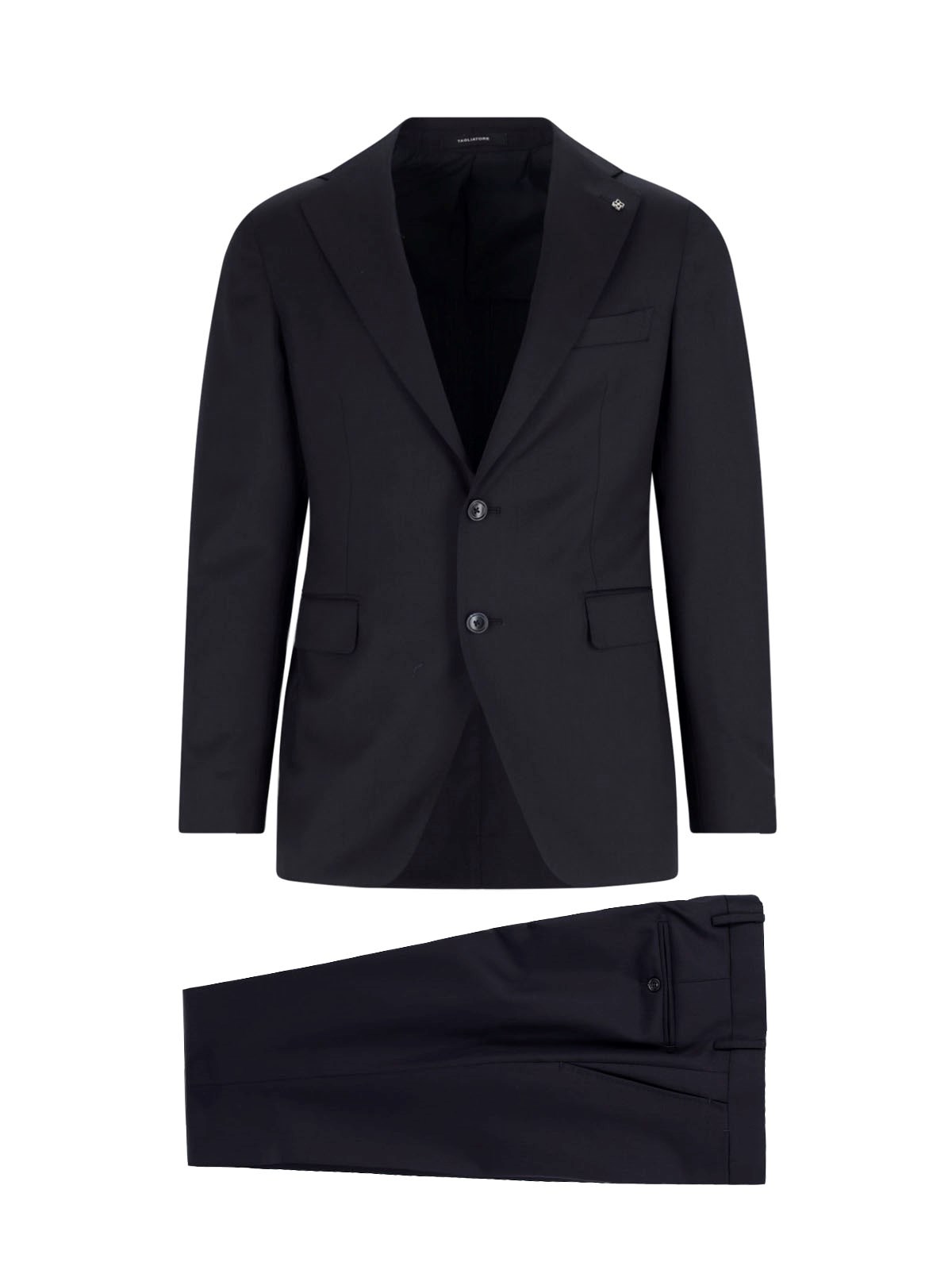 Tagliatore Single-Breasted Virgin Wool Suit