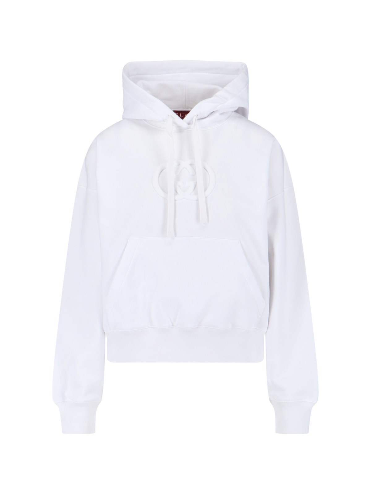 Gucci "gg" Hoodie In White