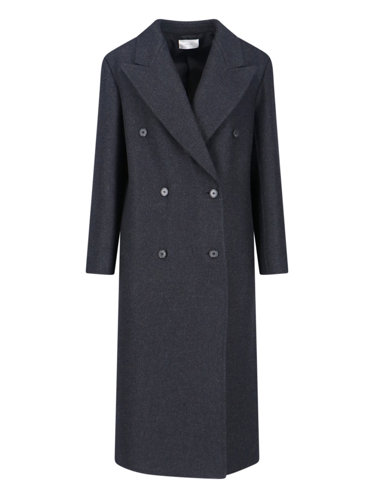 The Row 'hariet' Coat In Gray