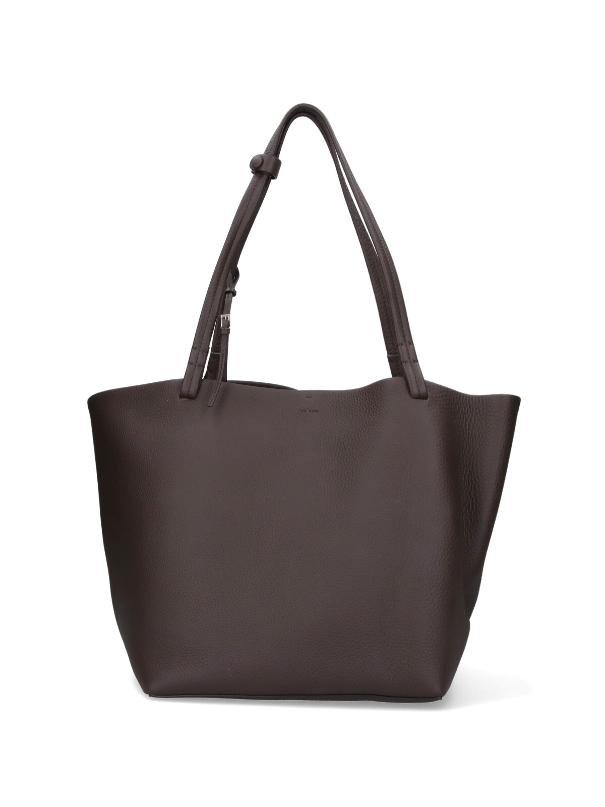 The Row 'park Three' Tote Bag In Brown
