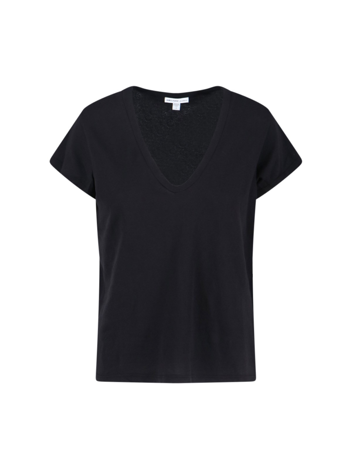 James Perse T-shirts And Polos In Black