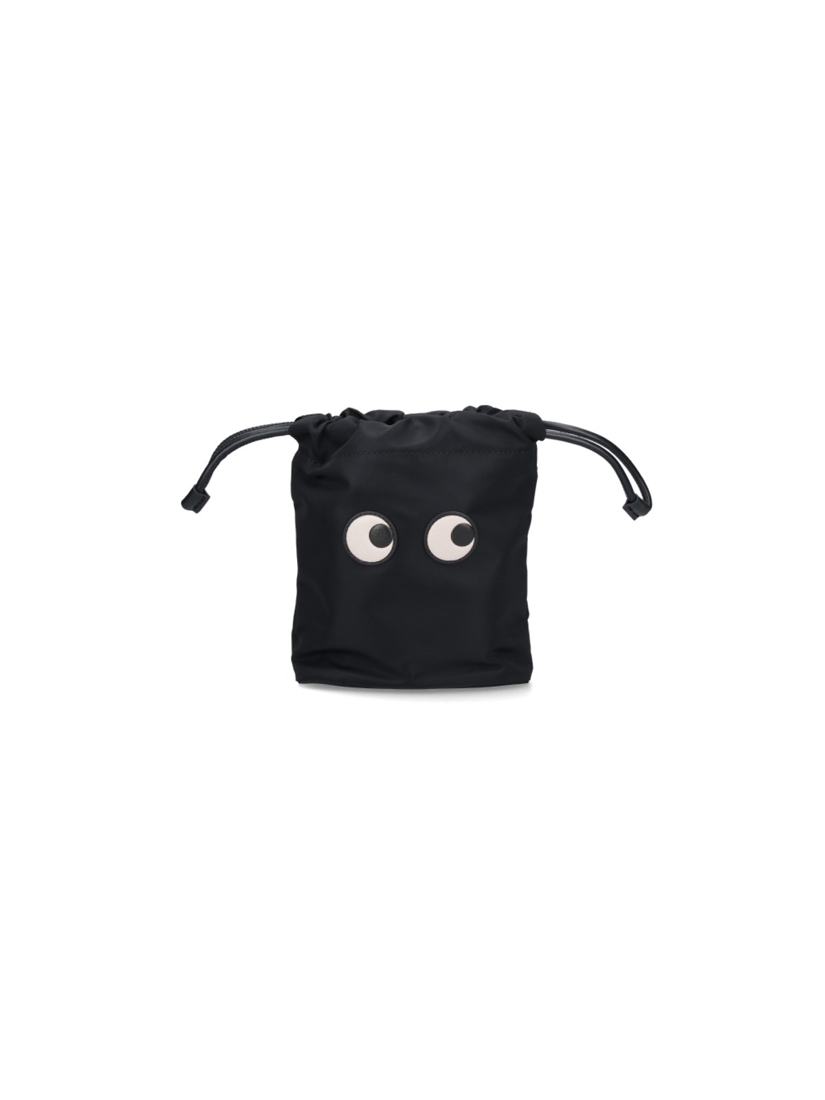 Anya Hindmarch 'eyes' Bucket Pouch In Black