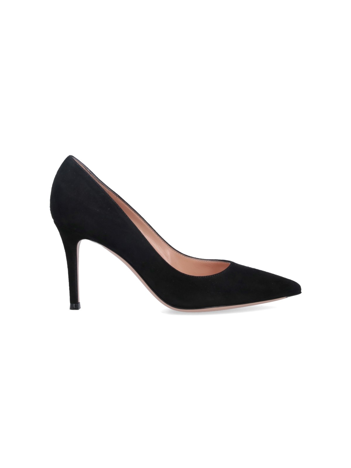 Gianvito Rossi Gianvito 70 Suede Leather Pumps In Black