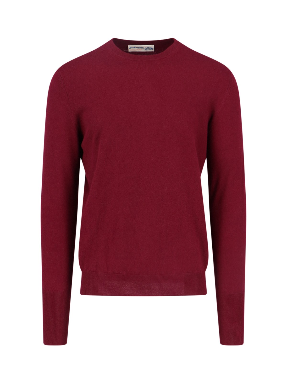 Ballantyne Cashmere Sweater In Burgundy