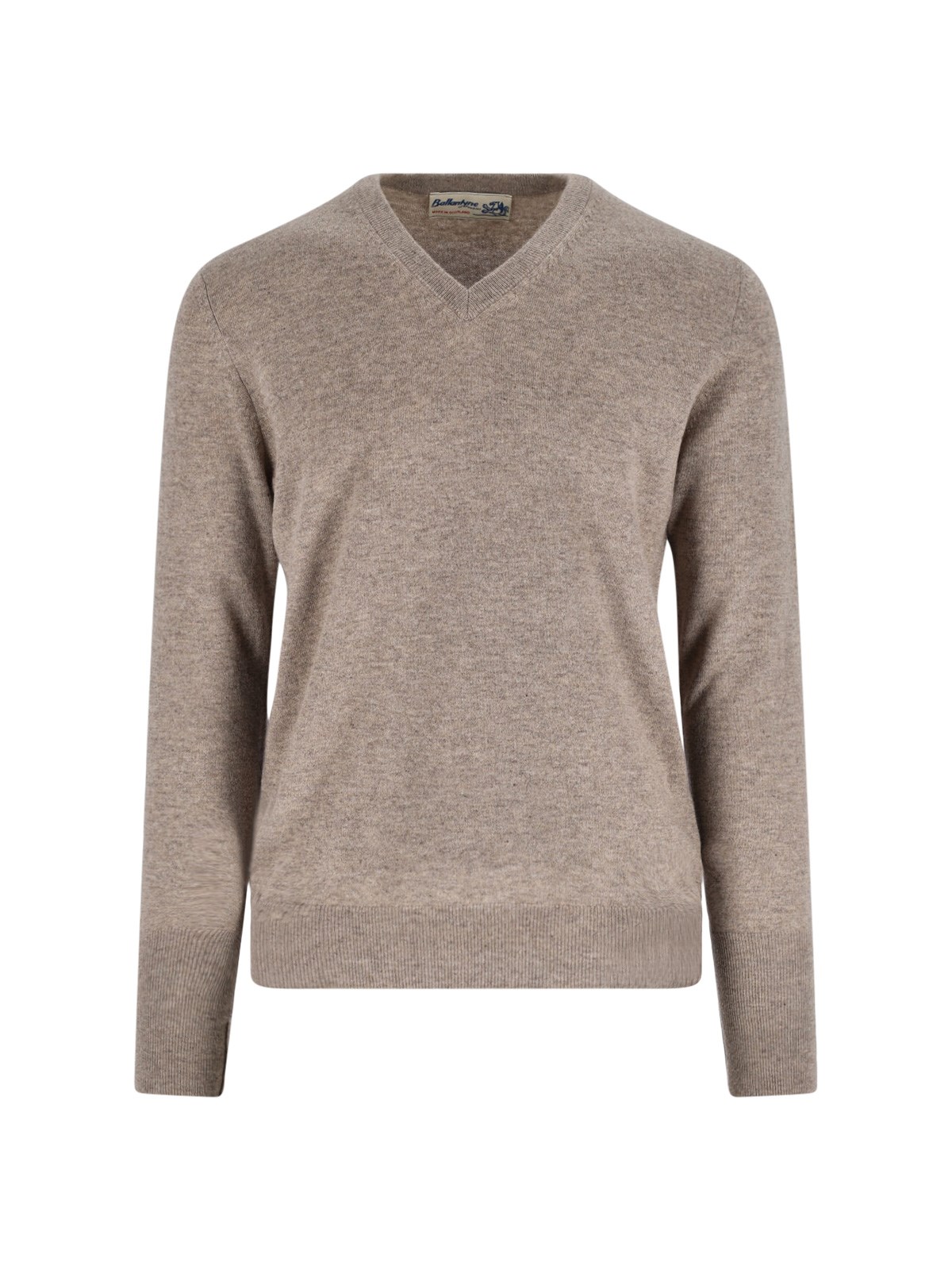 Ballantyne Cashmere Sweater In Neutral